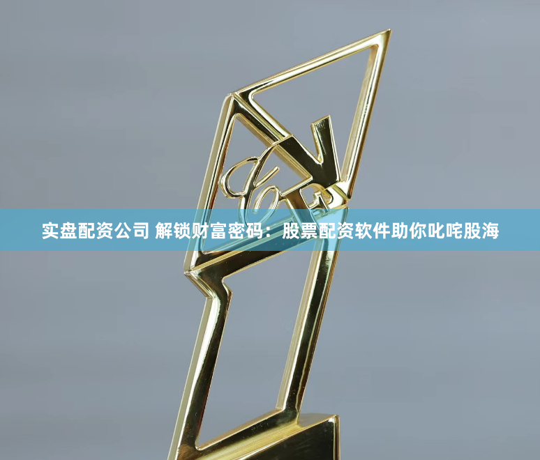 实盘配资公司 解锁财富密码：股票配资软件助你叱咤股海